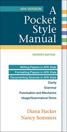Stock image for A Pocket Style Manual, APA Version for sale by Orion Tech