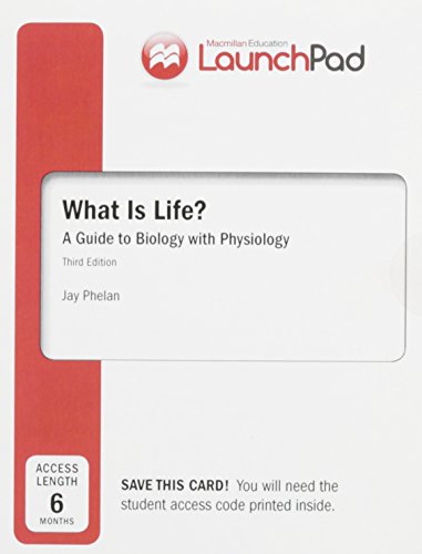 Stock image for LaunchPad for What is Life? A Guide to Biology with Physiology (1-Term Access) for sale by BooksRun