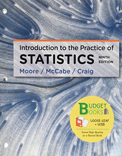 Stock image for Loose-Leaf Version for the Introduction to the Practice of Statistics for sale by ThriftBooks-Dallas