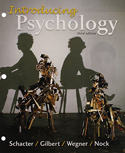 Imagen de archivo de Loose-Leaf Version for Introducing Psychology 3e & Launchpad for Schacter's Introducing Psychology 3e (Six Month Access) a la venta por SecondSale