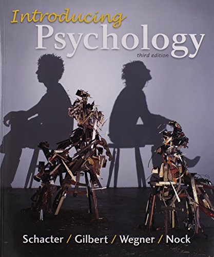 Stock image for Introducing Psychology 3e & LaunchPad for Schacter's Introducing Psychology 3e (Six Month Access) for sale by Irish Booksellers