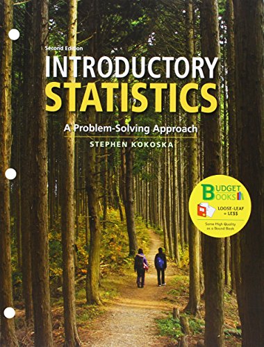 Beispielbild fr Loose-leaf Version for Introductory Statistics 2e & LaunchPad for Kokoska's Introductory Statistics 2e (Twelve Month Access) (NEW!!) zum Verkauf von BookHolders
