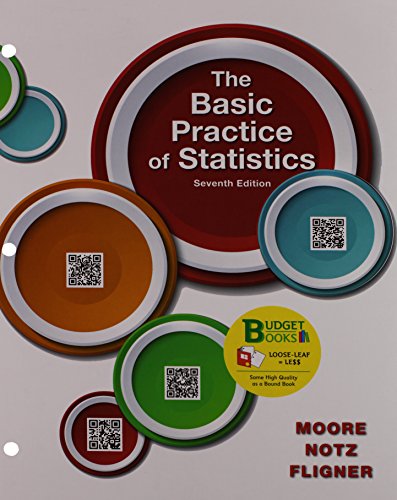 Stock image for Loose-Leaf Version for the Basic Practice of Statistics 7e Launchpad for Moores the Basic Practice of Statistics 7e (Twelve Month Access) for sale by Zoom Books Company