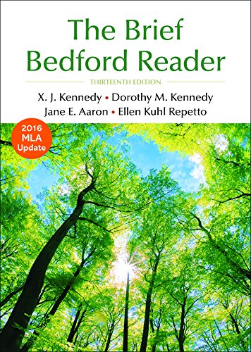 Beispielbild fr The Brief Bedford Reader zum Verkauf von Better World Books