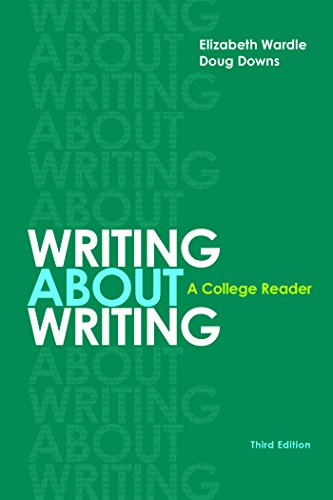 Imagen de archivo de Writing about Writing: A College Reader a la venta por SecondSale