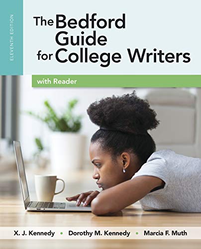 Stock image for The Bedford Guide for College Writers with Reader for sale by HPB-Red