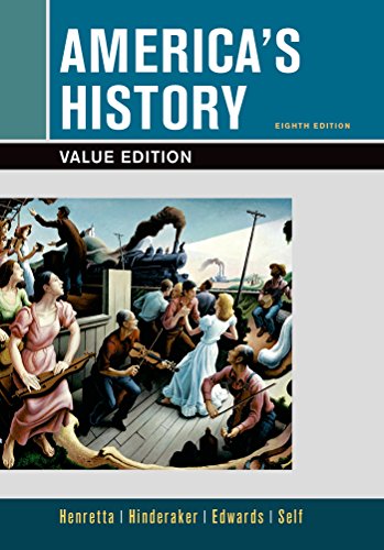 Stock image for America's History, Value Edition, Combined Volume for sale by Pangea