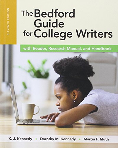 Imagen de archivo de The Bedford Guide for College Writers with Reader, Research Manual and Handbook a la venta por BooksRun