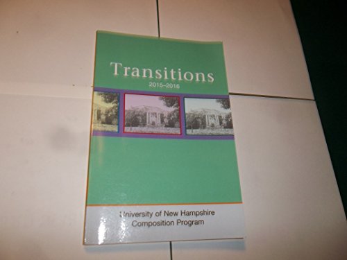 Imagen de archivo de Transitions 2015-2016 a la venta por The Book Cellar, LLC