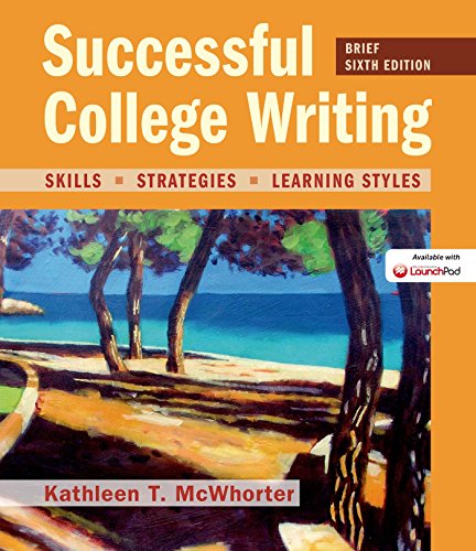 Beispielbild fr Successful College Writing, Brief Edition : Skills, Strategies, Learning Styles zum Verkauf von Better World Books