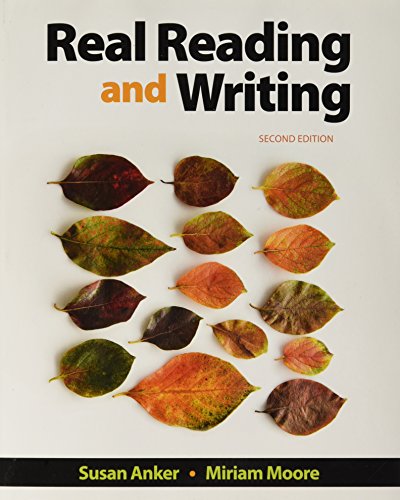 Beispielbild fr Real Reading and Writing: Paragraphs and Essays zum Verkauf von BooksRun
