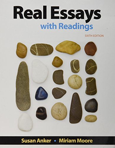 Imagen de archivo de Real Essays with Readings: Writing for Success in College, Work, and Everyday a la venta por HPB-Red
