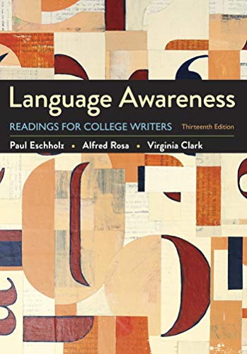 Stock image for Language Awareness: Readings for College Writers for sale by Red's Corner LLC