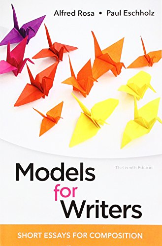 Stock image for Models for Writers: Short Essays for Composition for sale by ThriftBooks-Dallas
