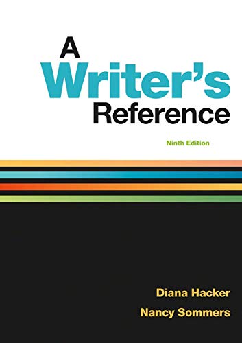 Stock image for A Writer's Reference for sale by Ergodebooks