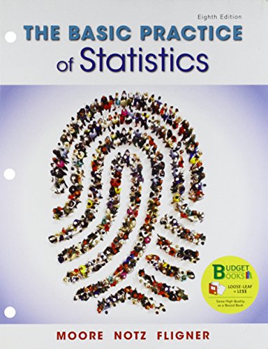 Stock image for Loose-leaf Version for The Basic Practice of Statistics for sale by Better World Books
