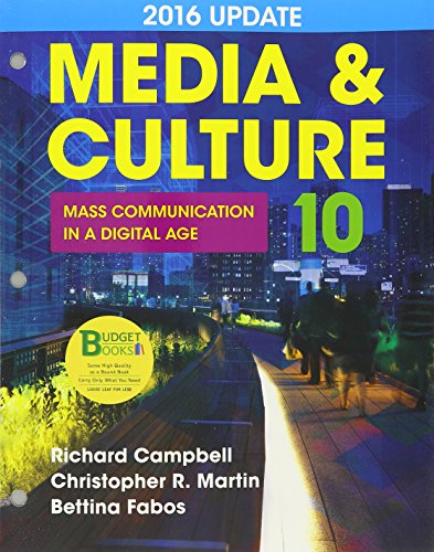 Stock image for Loose-leaf Version for Media & Culture with 2016 Update: An Introduction to Mass Communication for sale by BookHolders