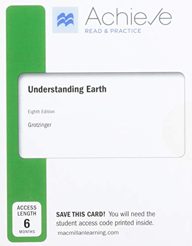 Imagen de archivo de Achieve Read & Practice for Grotzinger's Understanding Earth (Six-Month Access) a la venta por Textbooks_Source