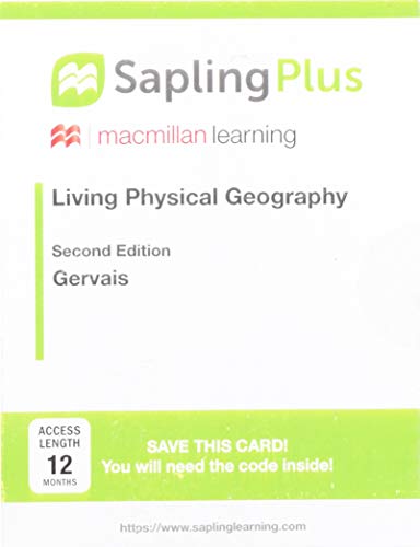 Beispielbild fr SaplingPlus for Gervais' Living Physical Geography (Single Term Access) zum Verkauf von Textbooks_Source