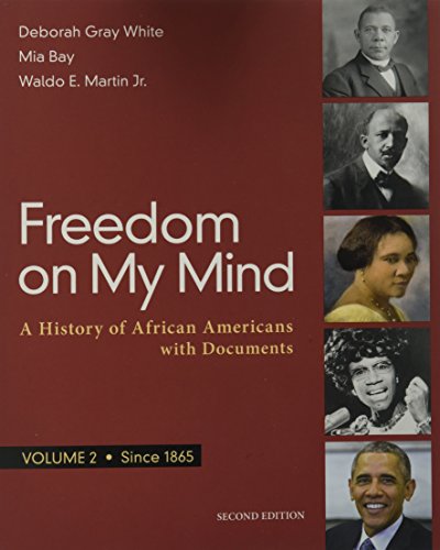 Stock image for Freedom on My Mind, Volume 2: A History of African Americans, with Documents for sale by My Dead Aunt's Books