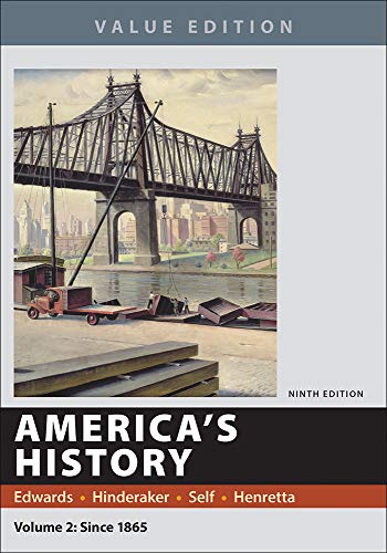 Imagen de archivo de Loose-leaf Version for America  s History, Value Edition, Volume 2 a la venta por BooksRun