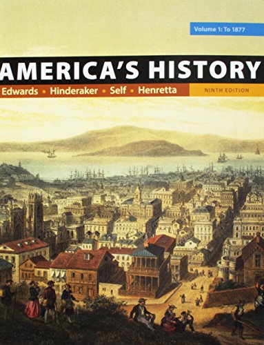 Beispielbild fr America's History, Volume 1 zum Verkauf von BooksRun