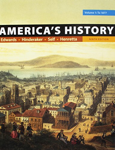 Stock image for America's History, Volume 1 for sale by BooksRun