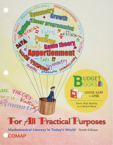 Imagen de archivo de For All Practical Purposes: Mathematical Literacy in Today's World a la venta por Revaluation Books