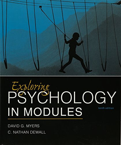 9781319061524: Exploring Psychology in Modules 10e & Launchpad for Myers's Exploring Psychology in Modules 10e (Six-Month Access) [With Access Code]