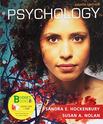 Imagen de archivo de Loose-leaf Version for Psychology a la venta por HPB-Red