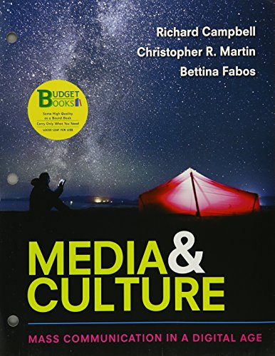 Imagen de archivo de Loose-Leaf Version for Media & Culture: An Introduction to Mass Communication a la venta por HPB-Red