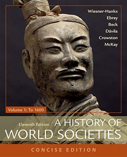 Beispielbild fr A History of World Societies, Concise, Volume 1 zum Verkauf von SecondSale