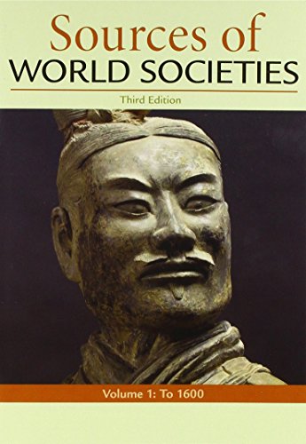 Beispielbild fr Sources of World Societies, Volume 1 zum Verkauf von Better World Books