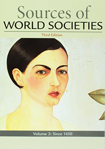 Beispielbild fr Sources of World Societies, Volume 2 zum Verkauf von Better World Books