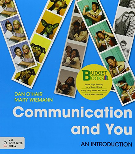 Imagen de archivo de Loose-leaf Version for Communication and You 1e & LaunchPad for Communication and You (Six Month Access) a la venta por Irish Booksellers