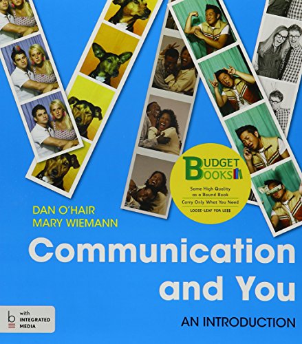 Stock image for Loose-leaf Version for Communication and You 1e & LaunchPad for Communication and You (Six Month Access) for sale by Irish Booksellers