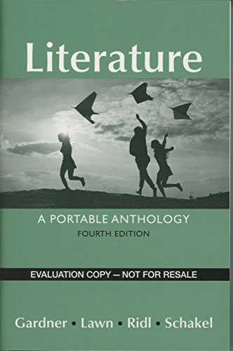 Stock image for literature a portable anthology 4th edition for sale by BooksRun