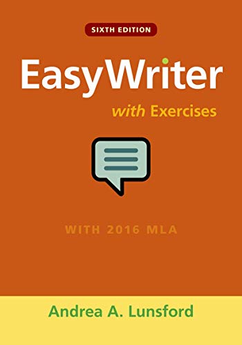 Stock image for EasyWriter with Exercises for sale by SecondSale