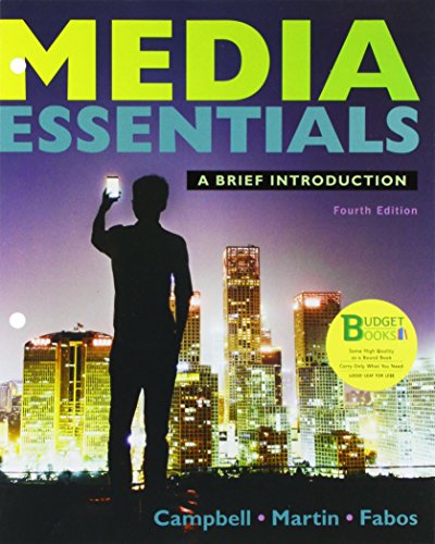 Imagen de archivo de Loose-leaf Version for Media Essentials a la venta por Bookseller909