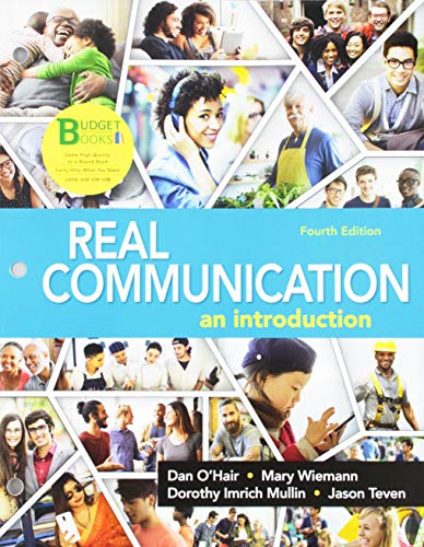 Beispielbild fr Loose-leaf Version for Real Communication: An Introduction zum Verkauf von BooksRun
