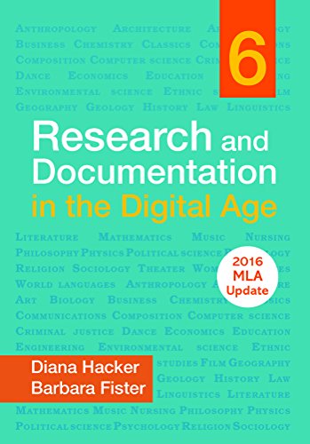 Stock image for Research and Documentation in the Digital Age with 2016 MLA Update for sale by ThriftBooks-Dallas