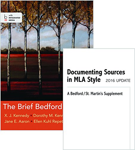 9781319084547: Brief Bedford Reader 12e & Documenting Sources in MLA Style: 2016 Update