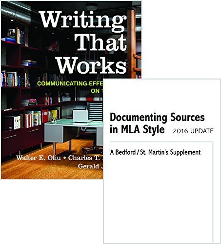 9781319086794: Writing That Works 12e & Documenting Sources in MLA Style: 2016 Update