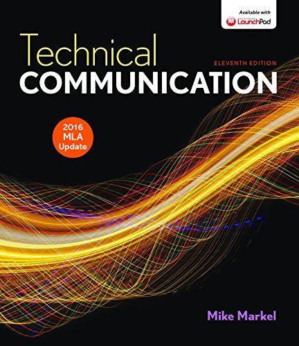 9781319088088: Technical Communication with 2016 MLA Update