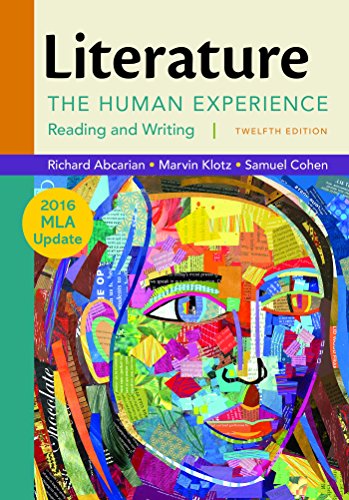 Imagen de archivo de Literature: The Human Experience With 2016 Mla Update a la venta por TextbookRush