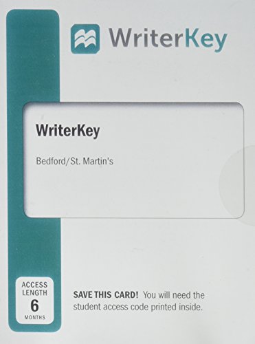 Stock image for WriterKey (Six-Month Access) for sale by HPB-Red