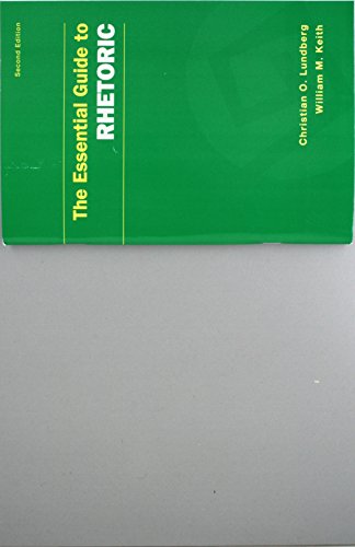 Beispielbild fr The Essential Guide to Rhetoric zum Verkauf von BooksRun