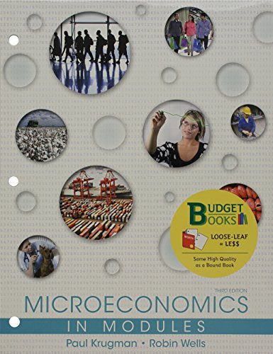 Stock image for Loose-leaf Version for Microeconomics in Modules 3E & LaunchPad for Krugman&#39;s Microeconomics in Modu for sale by Wrigley Books