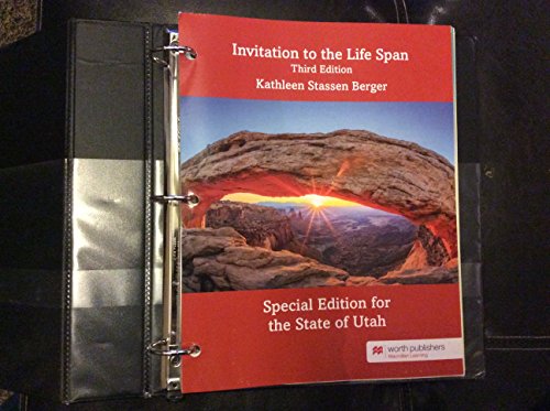 Stock image for Invitation to the Life Span, Third Edition for sale by Jenson Books Inc