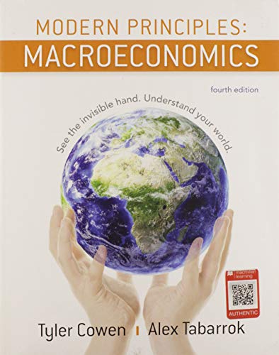 Beispielbild fr Modern Principles: Macroeconomics zum Verkauf von BooksRun